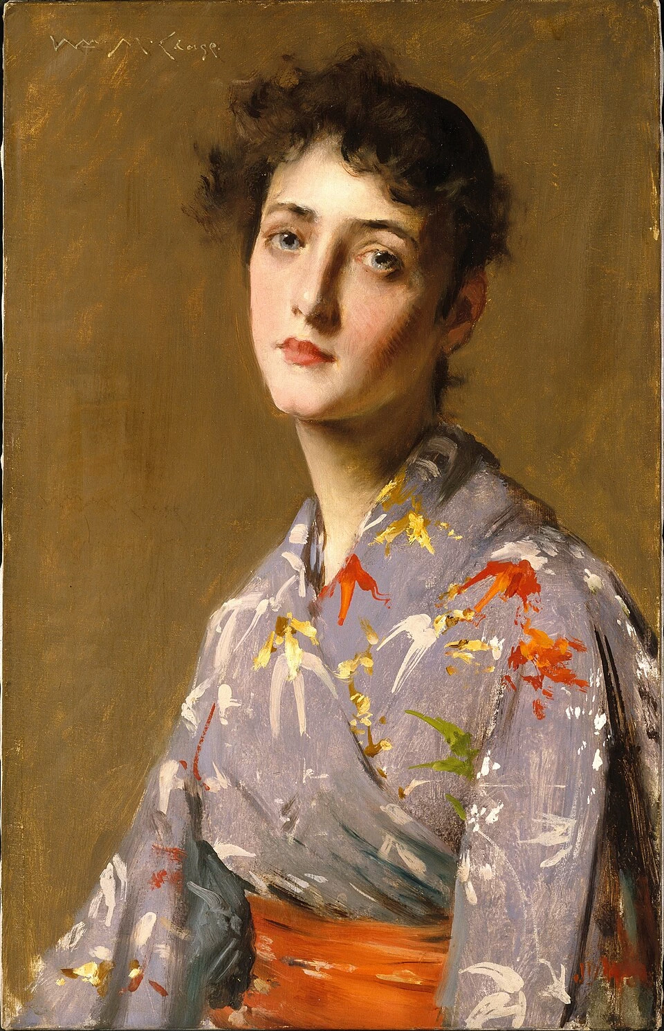 Ragazza in costume giapponese - Brooklyn Museum, New York